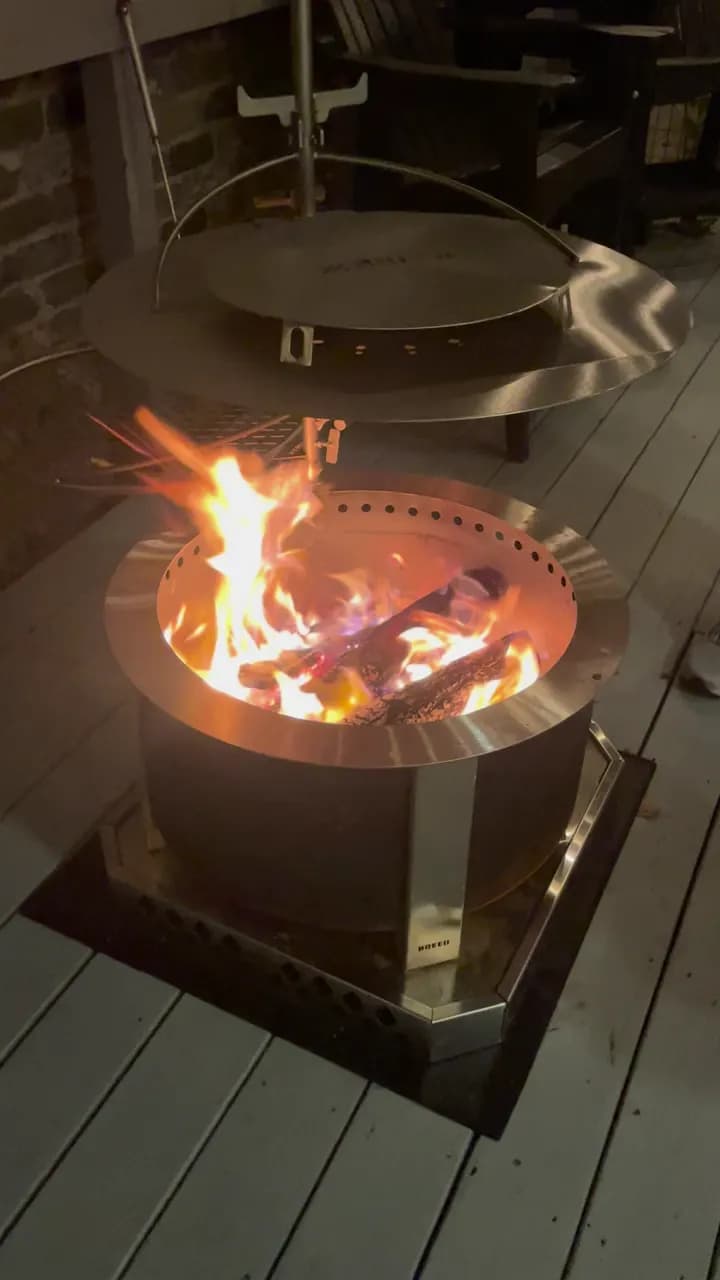 Solo stove breeo bags demonstration